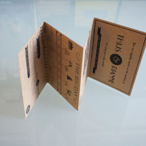 kaart op recycled papier 3