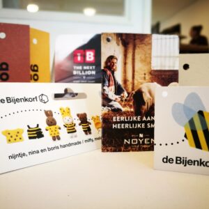 Duurzame hangtags op recycled papier