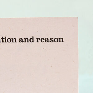 Visitekaartje Ornament